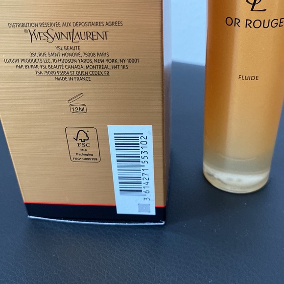 YSL ~ OR ROUGE FLUIDE - Picture 2 of 2